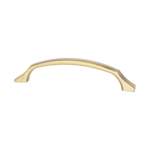 Berenson 128 mm Century Edge Pull, Modern Brushed Gold BE1216 1MDB - main